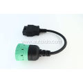 J1939 Male 16pin OBD2 Female Cable to 9pin